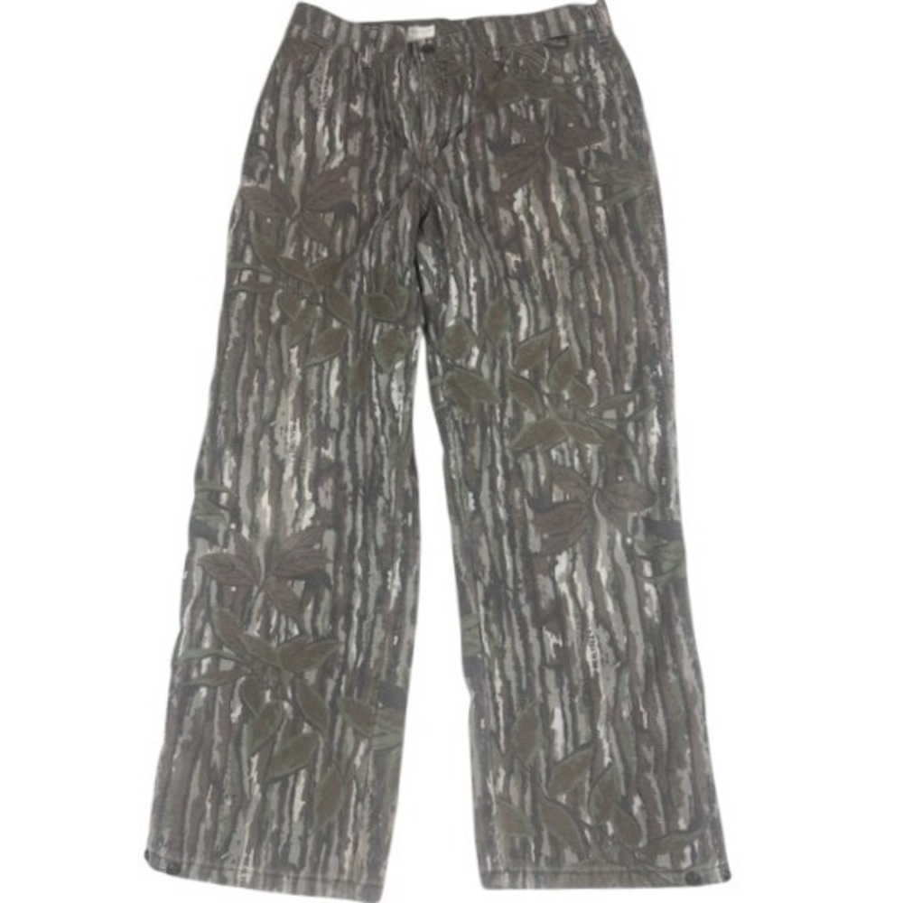 Walls Camo Pants Mens 32 Short Realtree Camouflage Canvas Straight Leg 55009LK